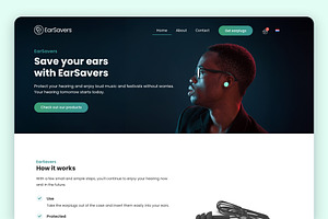 EarSavers Store - Elementor Pro Kit, a WordPress Template by DidentityNL