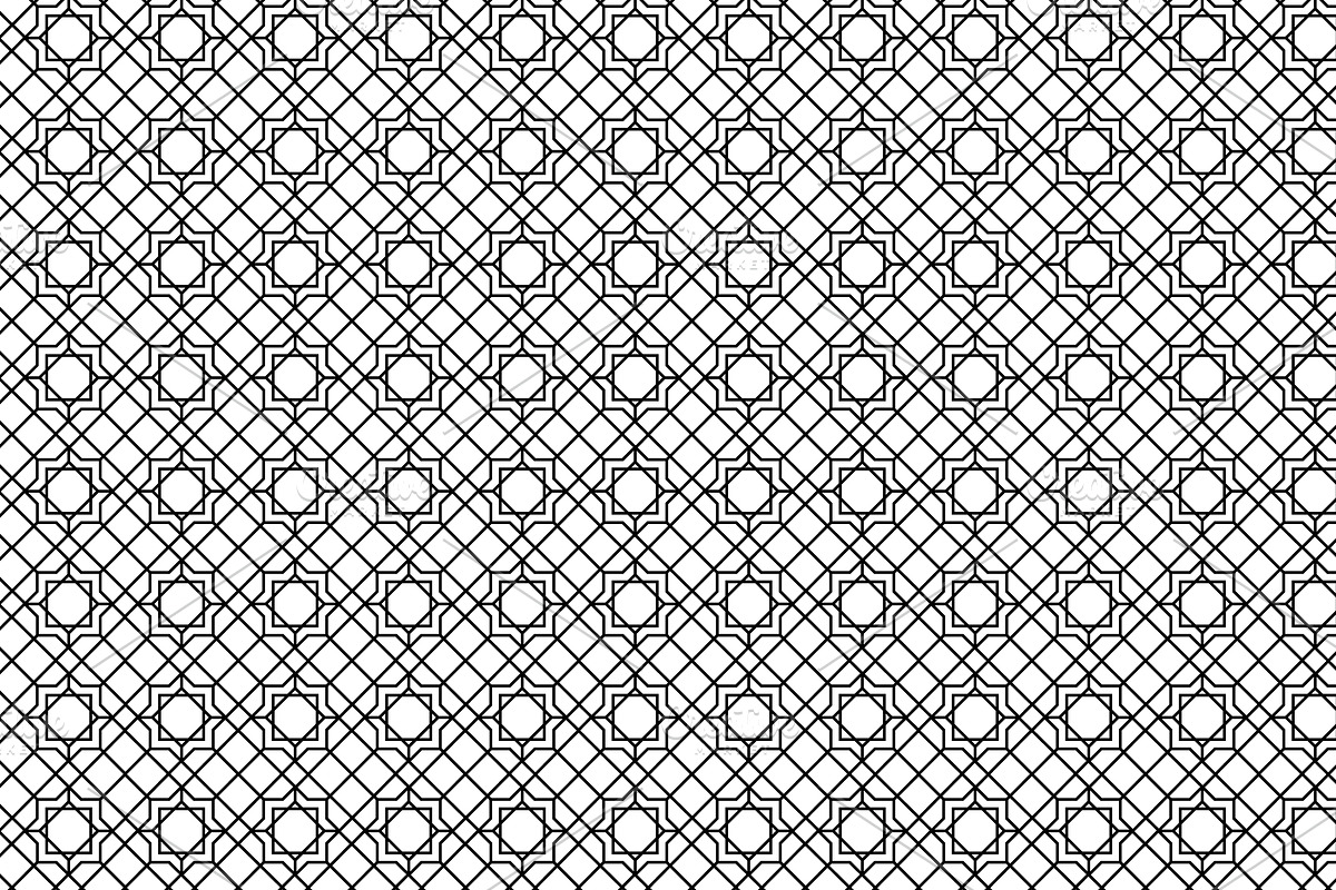 Islamic Arabic Seamless Pattern, a Pattern Graphic by NasirGrfx (Photo 13 of 13)
