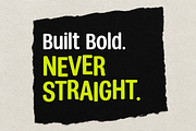 Skew Spine, a Sans Serif Font by BBtypeStudios (Thumbnail 2 of 11)