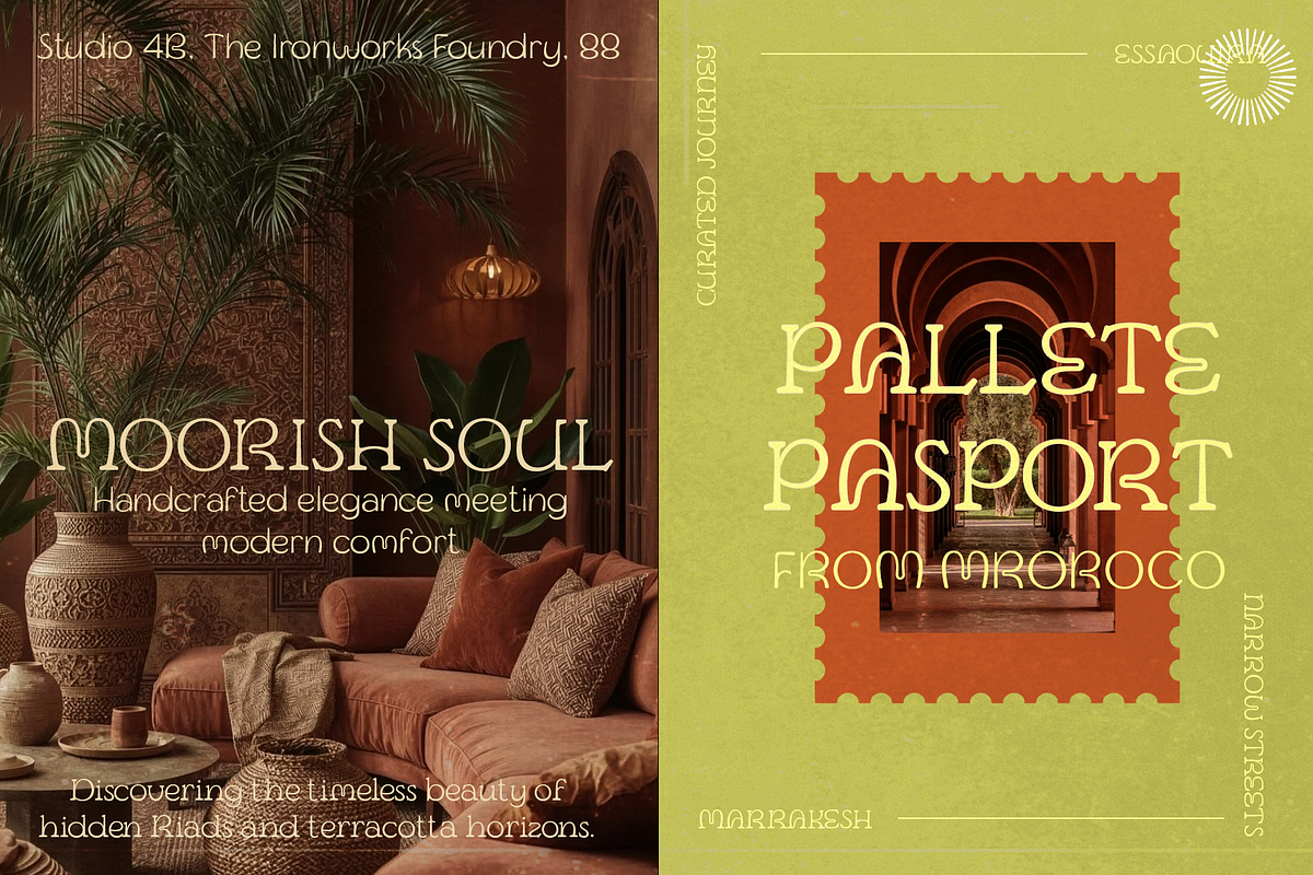 Samara – Serif+Sans Moroccan Exotic, a Serif Font by Setara Langit CreativeStd (Photo 3 of 12)