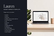 Neutral Showit Website Template, a Websites & App Template by Monarch Design Co. (Thumbnail 4 of 9)