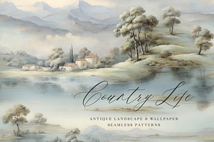 Country Life & Seamless Patterns