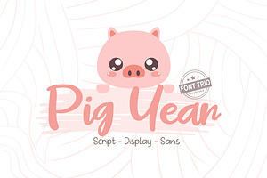 Pig Year 3 Font