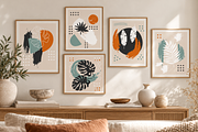 Abstract Geometric Grunge Clipart, a Decorative Illustration by Anna Studio (Thumbnail 2 of 12)