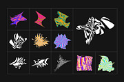 50 Distorted Abstract illustrations, an Object Graphic by assetpro.design (Thumbnail 7 of 10)