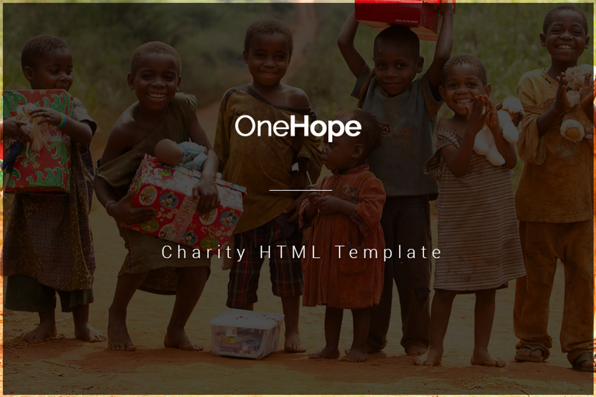 OneHope - Charity HTML Template, a Websites & App Template by FlyTemplates.com (Photo 1 of 10)