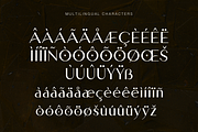 Fossia - Chic Modern Sans Display, a Sans Serif Font by Cloverons (Thumbnail 12 of 14)