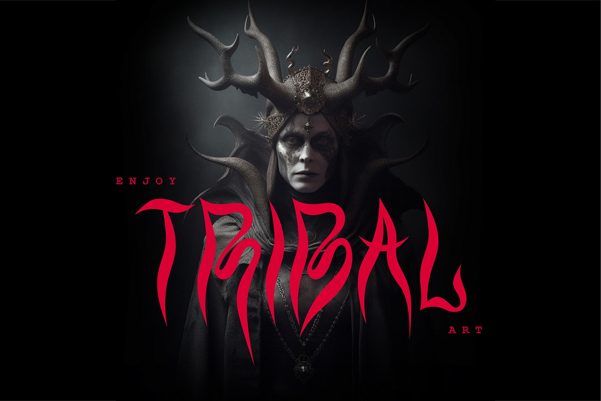 Arcane - Witchcore Mystical Font, a Blackletter Font by Struvictory.art (Photo 7 of 9)