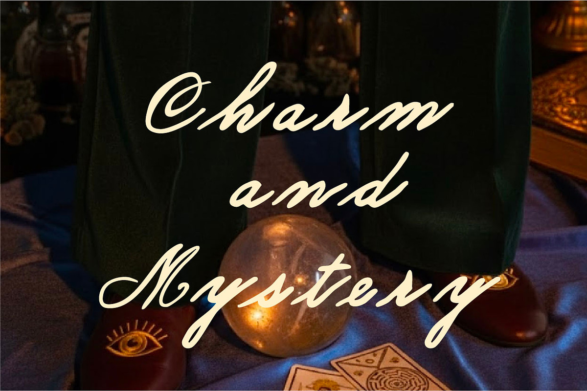 Heirloom - Decadent Handwritten font, a Font by Press & Pen (Photo 6 of 12)
