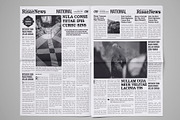 16 Page Newspaper Design v2, a Magazine Template by Miyaji75 (Thumbnail 8 of 16)