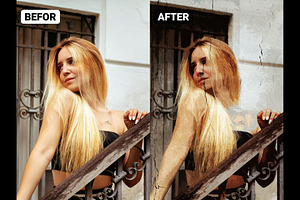 Damaged Photograph Effect