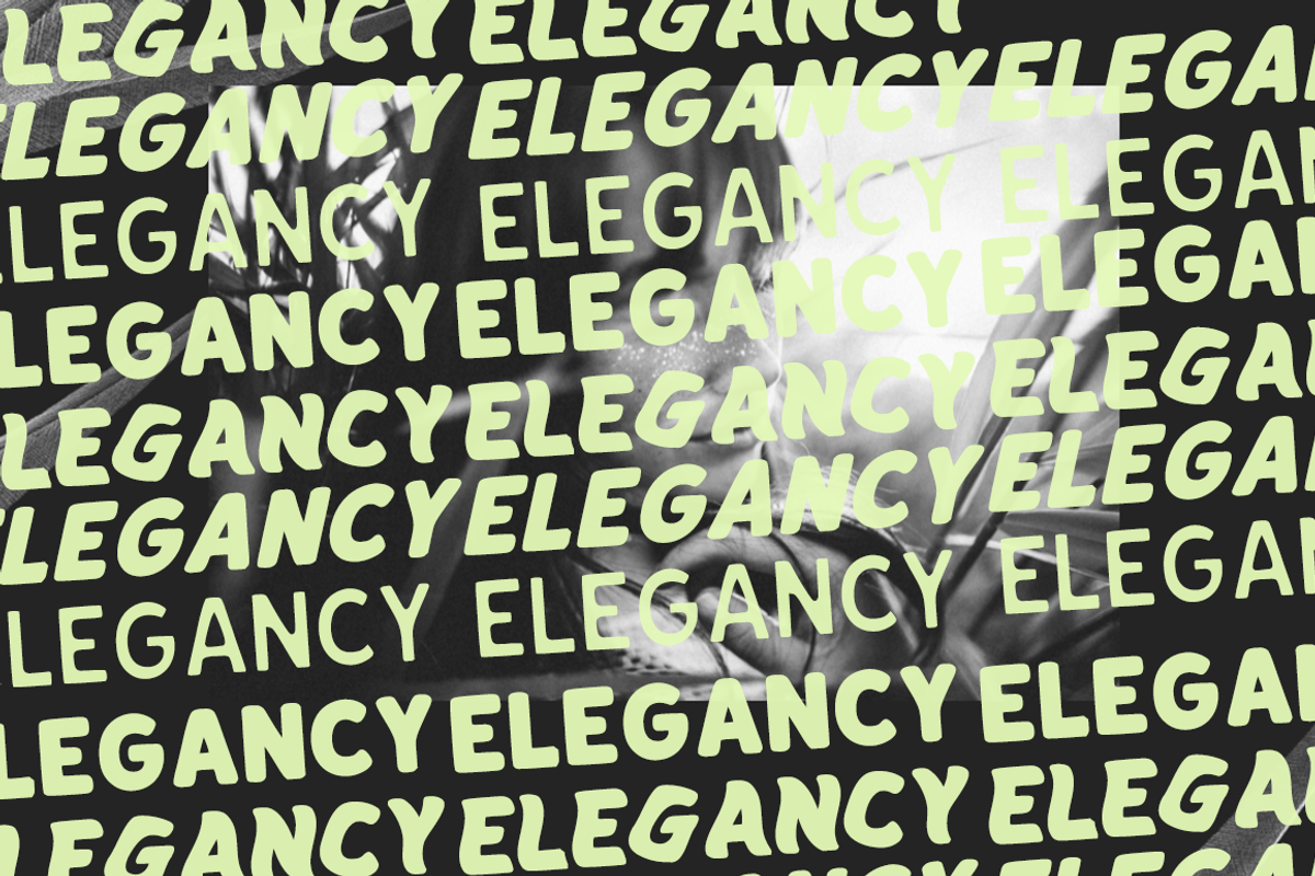 Elegancy font duo, a Script Font by cocodesign (Photo 6 of 9)