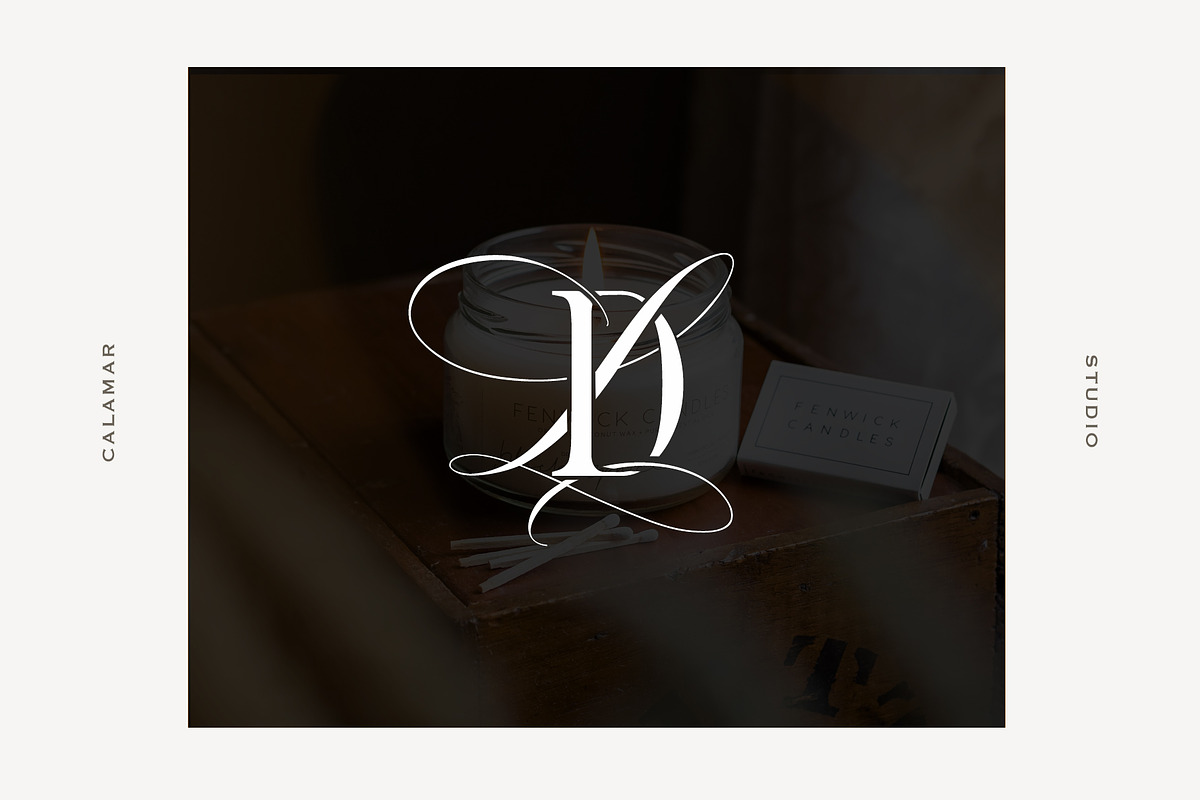 Monique Display Duo Font | Logo Font, a Serif Font by Calamar Studio (Photo 8 of 18)