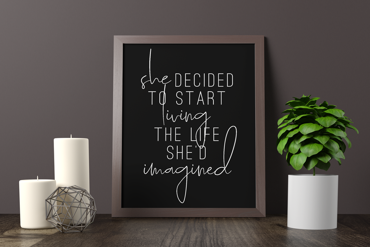 Youthness - A Classy Script, a Script Font by Dharmas Foundry (Photo 10 of 16)