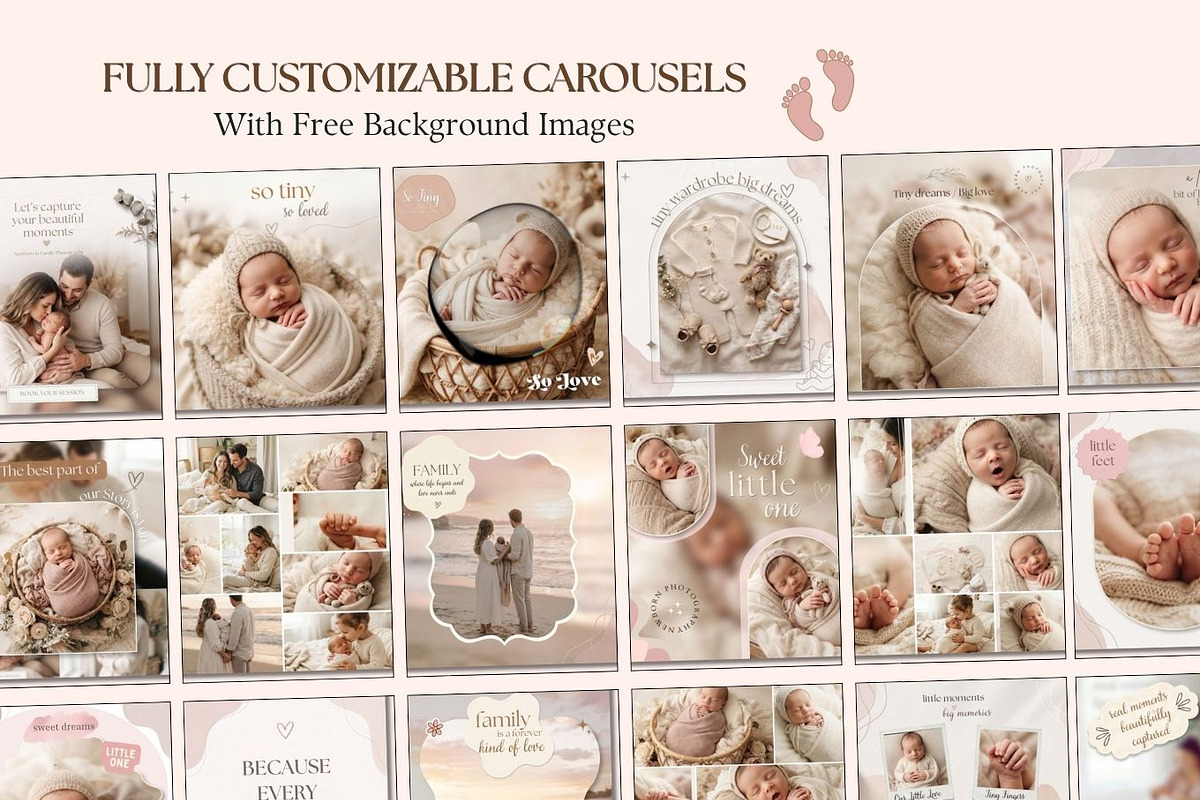 Baby Instagram Templates, a Social Media Template by Arslan (Photo 6 of 9)
