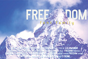 FREEDOM font family, a Sans Serif Font by LTNG STUDIO (Thumbnail 8 of 12)