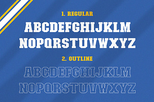 College Font Family