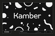 Kamber, a Sans Serif Font by Wondermake (Thumbnail 1 of 10)