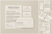 Premium Stationery Mockup Set, a Product Mockup by SmokyPixels (Thumbnail 1 of 6)