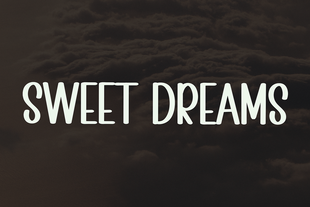 Dreaming, a Sans Serif Font by InermediaSTUDIO (Photo 4 of 8)
