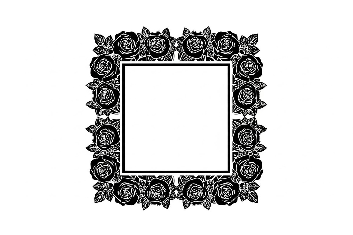 Floral Decorative Frame Vector Bundl, an Illustration by musafir_fashion (Photo 46 of 51)
