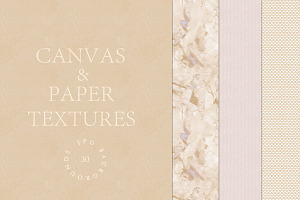 BUNDLE Canvas Paper Textures