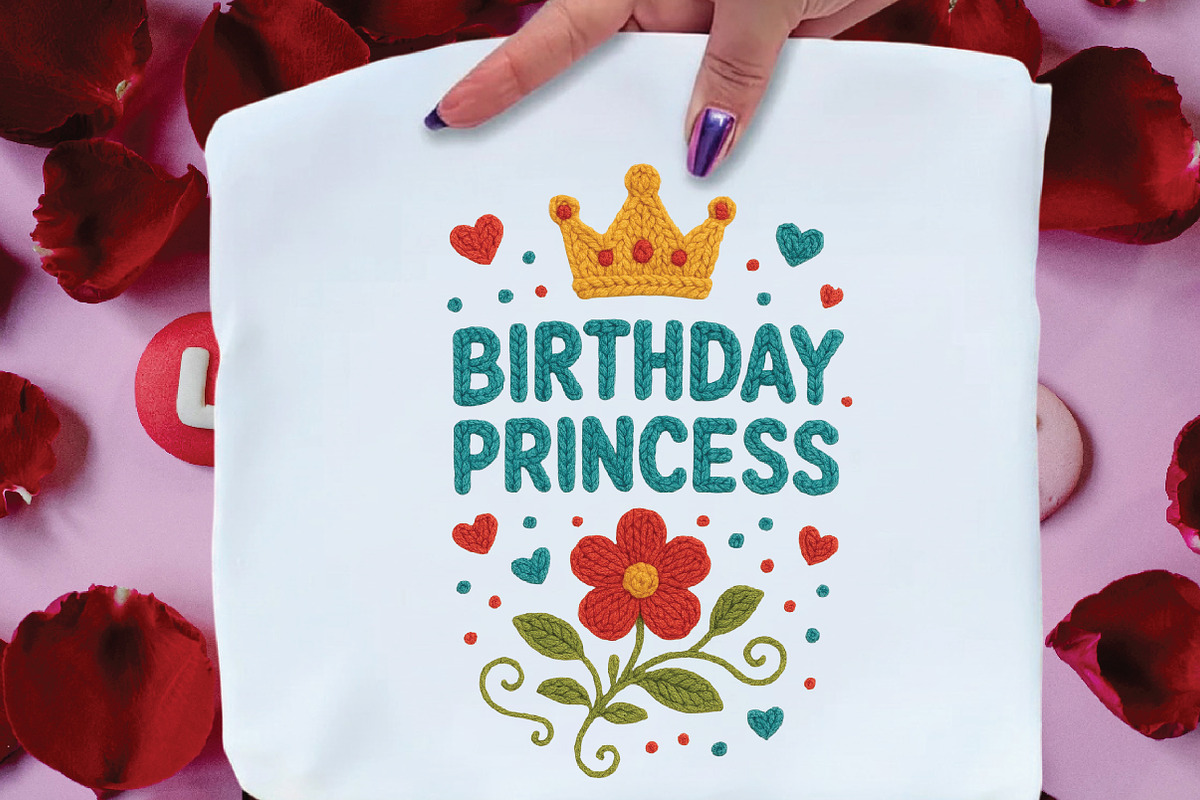 Yarn Birthday Png Birthday Princess, an Illustration by Black Bird Studio (Photo 5 of 8)