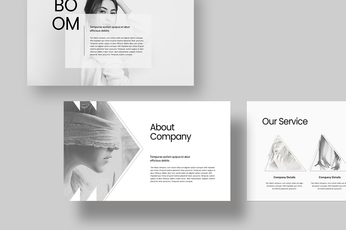 Boom Presentation Template, a Presentation Template by evgenystudio