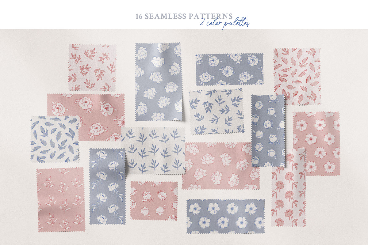 Peony - Line Art Flower, a Pattern Graphic by simpleblues (Photo 3 of 8)