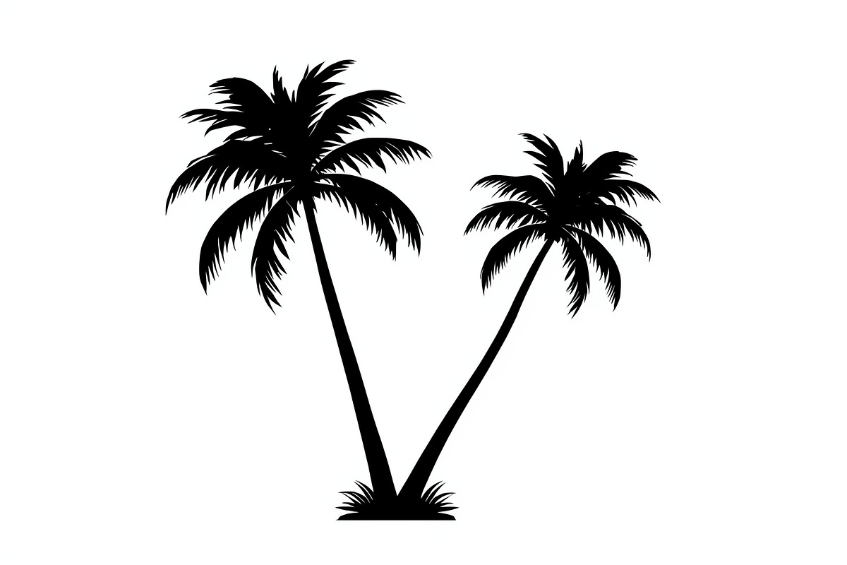 Tropical Palm Tree Bundle, an Illustration by BIPLOB EXPERT (Photo 5 of 21)