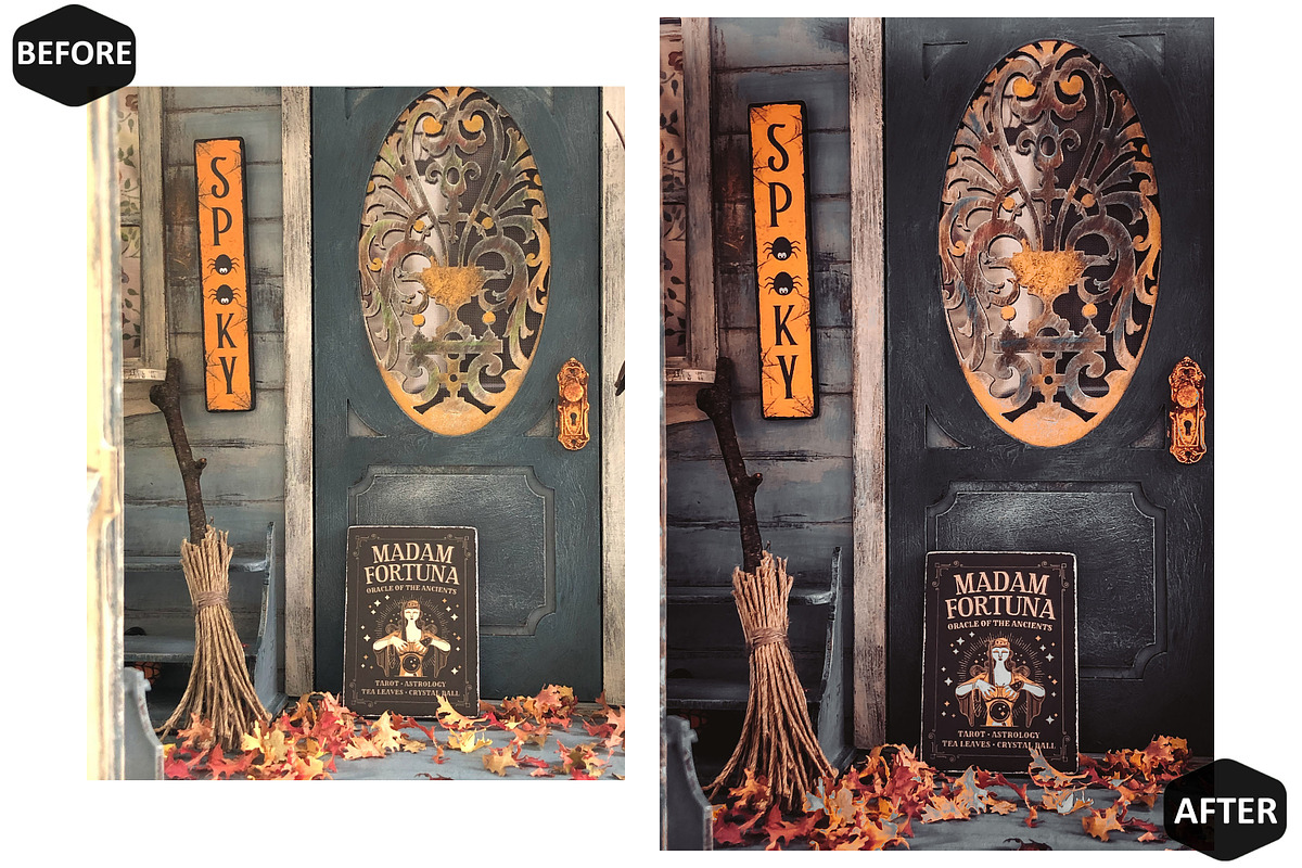 12 Day of the Dead Photoshop Actions, an Action Add-On by Hue Palettte Studio (Photo 5 of 10)