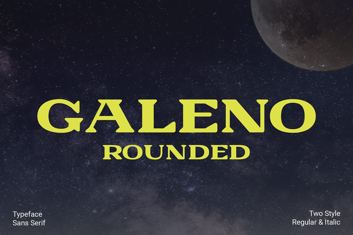 Galeno Rounded, a Serif Font by Craft Supply Co. (Photo 1 of 8)