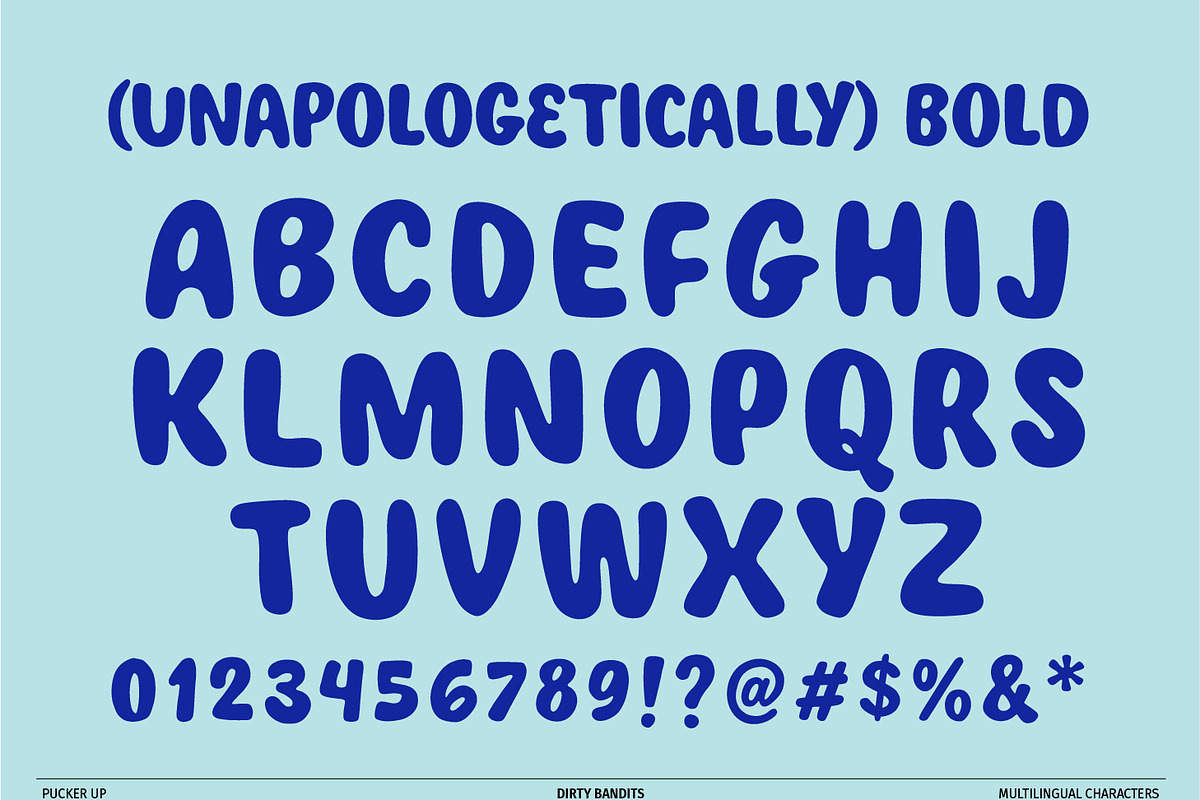 Pucker Up, a Handwritten Font by Dirty Bandits Type (Photo 6 of 11)