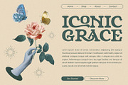 Niraloka - Serif Vintage Display, a Serif Font by Mantra Naga (Thumbnail 9 of 10)