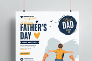 Fathers Day Celebration Flyer, a Flyer Template by MightyDesign (Thumbnail 2 of 8)