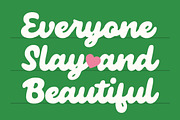 Majika - Bold Retro Brush Lettering, a Handwritten Font by Typia Nesia (Thumbnail 3 of 11)