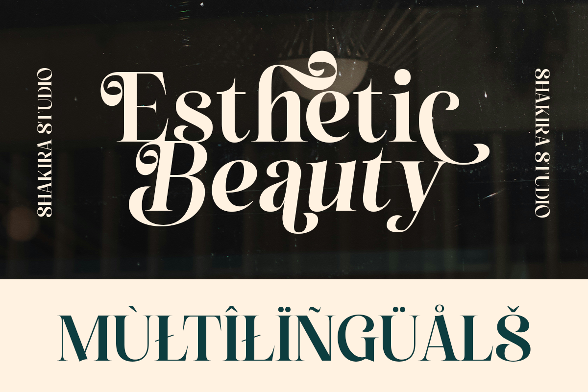 Esthetic Beauty - Elegant Modern, a Serif Font by Shakira Studio (Photo 8 of 10)