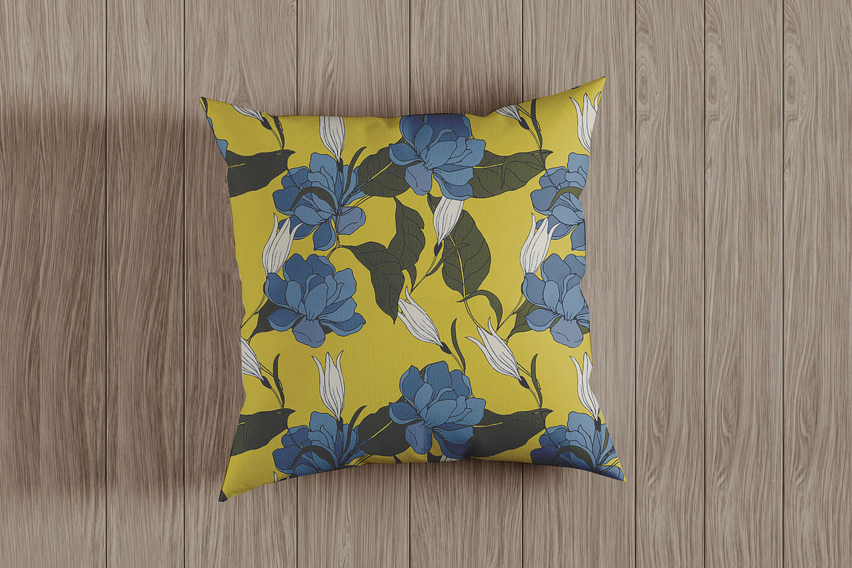 20JPG/EPS Tropical floral pattern, a Pattern Graphic by Theraphosath (Photo 5 of 21)