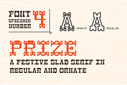 Wood Type Font Collection, a Sans Serif Font by Anugraha Design (Thumbnail 8 of 10)
