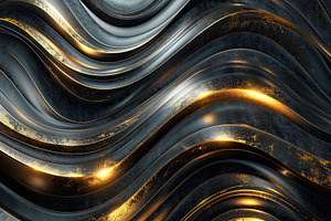 Black and gold digital artwork where, a Photo by LOGOCREATIVE