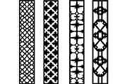 Geometric Pattern Panel Set, an Object Graphic by abu67222 (Thumbnail 2 of 13)