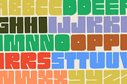 Blockie - Hand-lettered Display Font, a Font by Studio Funshop by Kelli (Thumbnail 8 of 13)