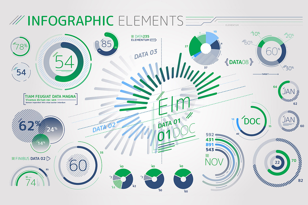 Infographic Elements, a Graphic by ConceptCafe (Photo 7 of 11)