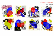Collage me! Abstract modern bundle, a Pattern Graphic by lisa_kalev (Thumbnail 6 of 26)