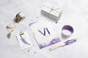 Violet Aura. Abstract design, a Texture Illustration by MiraEl Art (Thumbnail 18 of 29)