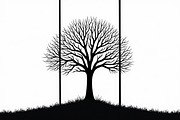 Multi-Panel Tree Silhouette Laser Cu, an Object Graphic by BIPLOB EXPERT (Thumbnail 10 of 11)