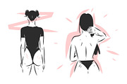 Line body graphics, a Person Illustration by Anastasy_helter (Thumbnail 8 of 20)