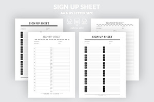 Email Sign Up Sheet