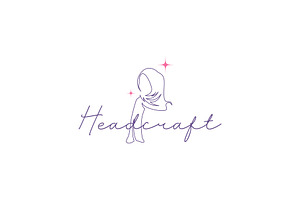 Hijab logo vector icon illustration, a Branding & Logo Template by Dyn Studio