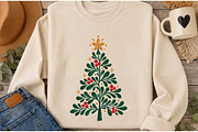 18 Hand Painted Christmas Trees PNG, a Seasonal Illustration by Ink Gallery (Thumbnail 9 of 13)